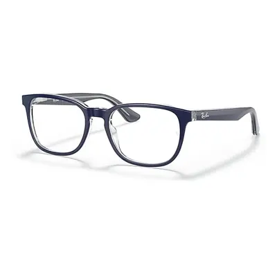 Ray-Ban Eyeglasses Children Rb1592 Optics Kids - Blue On Transparent Frame Clear Lenses Polarize