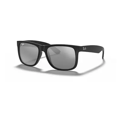 Ray-Ban Sunglasses Man Justin Color Mix - Black Frame Silver Lenses 51-16