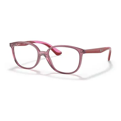 Ray-Ban Eyeglasses Children Rb1598 Optics Kids - Red Frame Clear Lenses Polarized 49-16