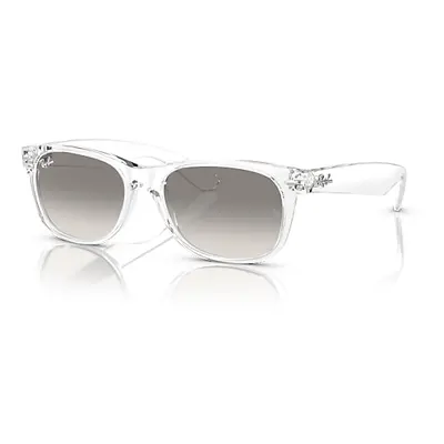 Ray-Ban Sunglasses Unisex New Wayfarer Classic - Transparent Frame Grey Lenses 55-18