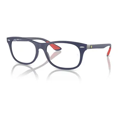 Ray-Ban Eyeglasses Unisex Rb7307m Optics Scuderia Ferrari Collection - Blue Frame Clear Lenses P