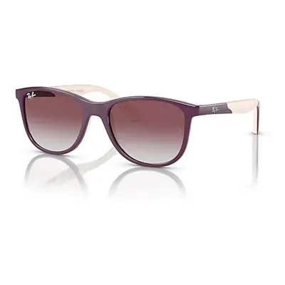 Ray-Ban Sunglasses Children Rb9077s Kids Bio-based - Purple On Beige Frame Violet Lenses 49-16