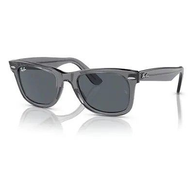 Ray-Ban Sunglasses Unisex Original Wayfarer Classic - Transparent Gray Frame Blue Lenses 50-22