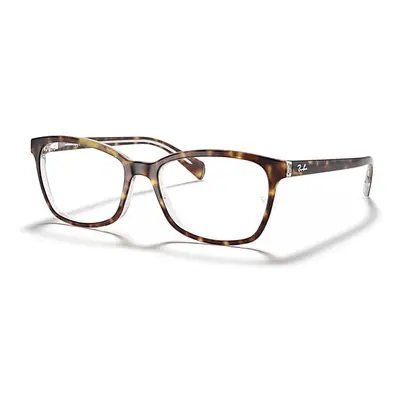 Ray-Ban Eyeglasses Woman Rb5362 Optics - Tortoise Frame Clear Lenses 54-17