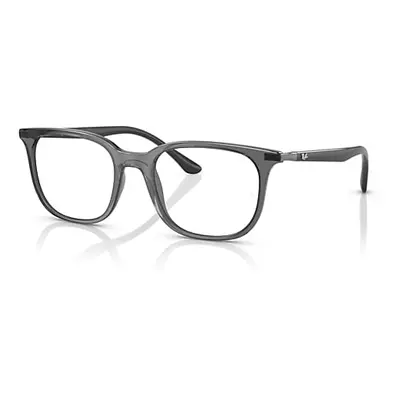 Ray-Ban Eyeglasses Unisex Rb7211 Optics - Grey Frame Clear Lenses Polarized 50-19