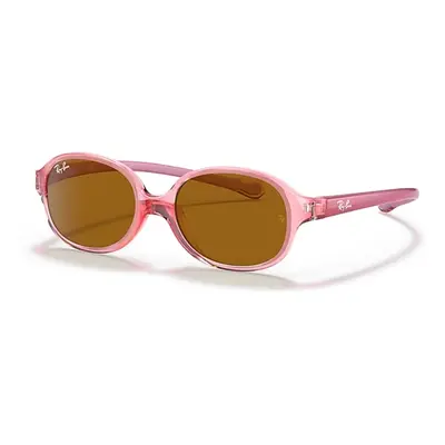 Ray-Ban Sunglasses Children Rb9187s Kids - Pink Frame Brown Lenses 41-14