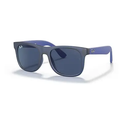 Ray-Ban Sunglasses Children Justin Kids - Transparent Blue Frame Blue Lenses 48-16