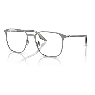 Ray-Ban Eyeglasses Unisex Rb6512 Optics - Grey Frame Clear Lenses Polarized 52-19