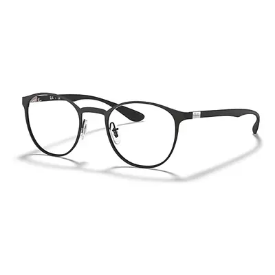 Ray-Ban Eyeglasses Unisex Rb6355 Optics - Gunmetal Frame Clear Lenses Polarized 52-20