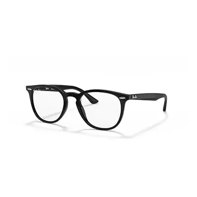 Ray-Ban Eyeglasses Unisex Rb7159 Optics - Black Frame Clear Lenses Polarized 50-20