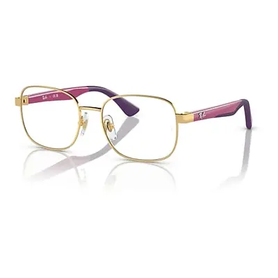 Ray-Ban Eyeglasses Children Rb1059 Optics Kids - Fuchsia On Violet Frame Demo Lens Lenses Polari