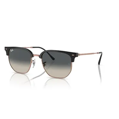 Ray-Ban Sunglasses Unisex New Clubmaster - Rose Gold Frame Grey Lenses 53-20