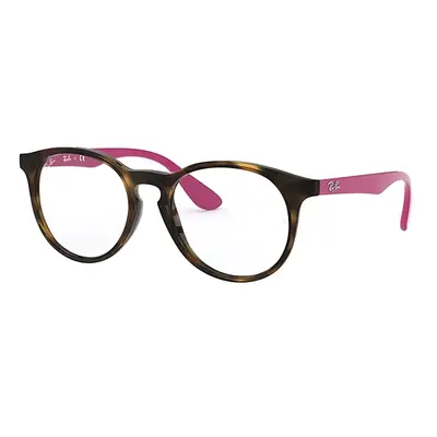 Ray-Ban Eyeglasses Children Rb1554 Optics Kids - Fuxia Frame Clear Lenses Polarized 48-16