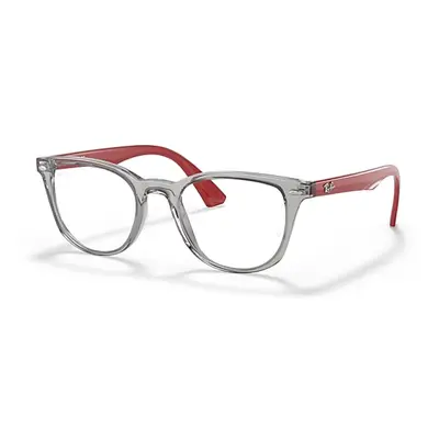 Ray-Ban Eyeglasses Children Rb1601 Optics Kids - Red Frame Clear Lenses Polarized 48-18