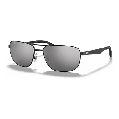 Ray-Ban Sunglasses Man Rb3528 - Black Frame Silver Lenses Polarized 61-17