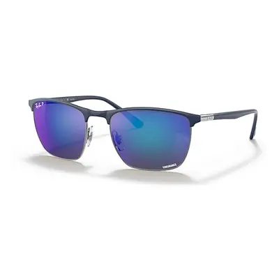 Ray-Ban Sunglasses Unisex Rb3686 Chromance - Blue Frame Blue Lenses Polarized 57-19