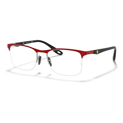 Ray-Ban Eyeglasses Man Rb8416m Scuderia Ferrari Collection - Black Frame Clear Lenses 54-18