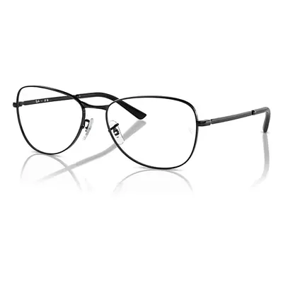 Ray-Ban Eyeglasses Unisex Rb3733v Optics - Black Frame Clear Lenses Polarized 56-17