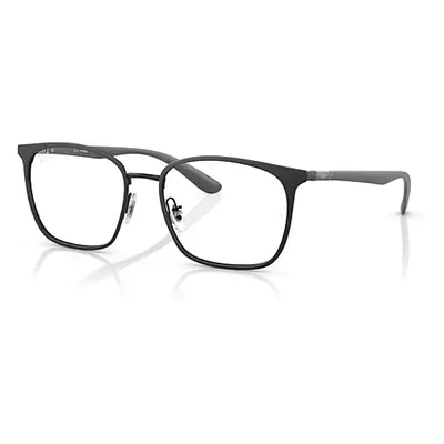 Ray-Ban Eyeglasses Unisex Rb6486 Optics - Grey Frame Clear Lenses Polarized 54-17