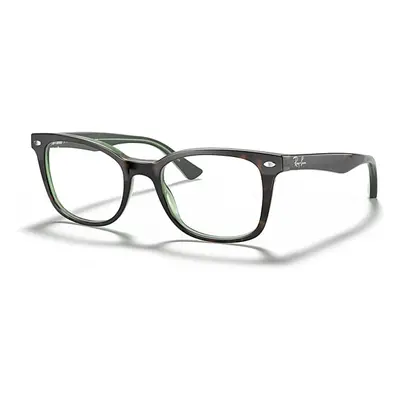 Ray-Ban Eyeglasses Woman Rb5285 Optics - Tortoise Frame Clear Lenses Polarized 53-19