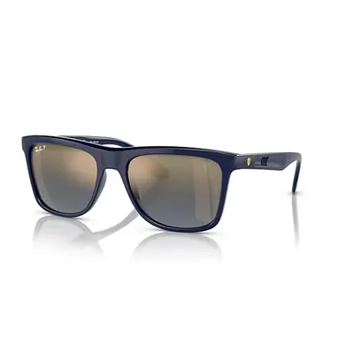 Ray-Ban Sunglasses Unisex Rb4413m Scuderia Ferrari Collection - Blue Frame Blue Lenses Polarized