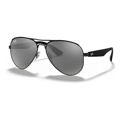 Ray-Ban Sunglasses Man Rb3523 - Black Frame Silver Lenses 59-17