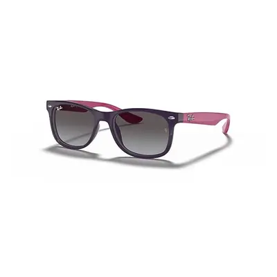 Ray-Ban Sunglasses Children New Wayfarer Kids - Fuxia Frame Grey Lenses 48-16