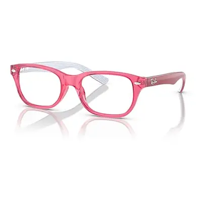 Ray-Ban Eyeglasses Unisex Rb1555 Optics Kids Marvel Gwen Stacy - Pink With Internal Pattern Pink