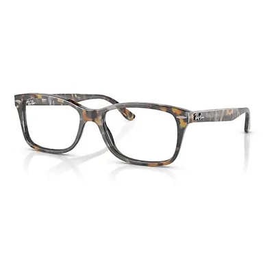 Ray-Ban Eyeglasses Unisex Rb5428 Optics - Grey & Brown Havana Frame Clear Lenses Polarized 53-17