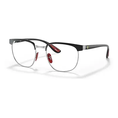 Ray-Ban Eyeglasses Unisex Rb3698vm Scuderia Ferrari Collection - Black Frame Clear Lenses Polari