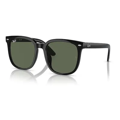 Ray-Ban Sunglasses Unisex Rb4401d - Black Frame Green Lenses 57-20