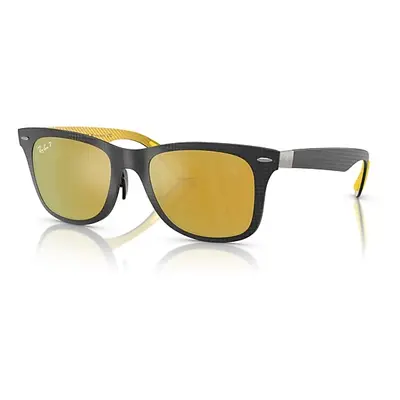 Ray-Ban Sunglasses Unisex Scuderia Ferrari Monza Ltd | Rb8395m - Dark And Yellow Carbon Frame Br