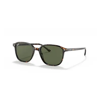 Ray-Ban Sunglasses Unisex Leonard - Tortoise Frame Green Lenses 55-18