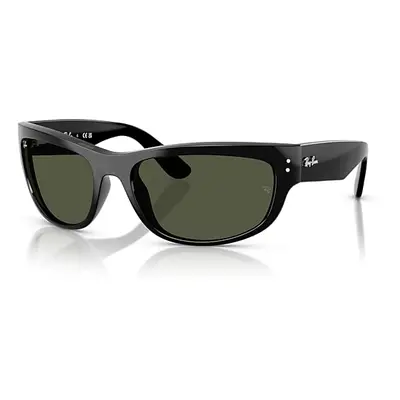 Ray-Ban Sunglasses Unisex Mega Balorama - Black Frame Green Lenses 63-19