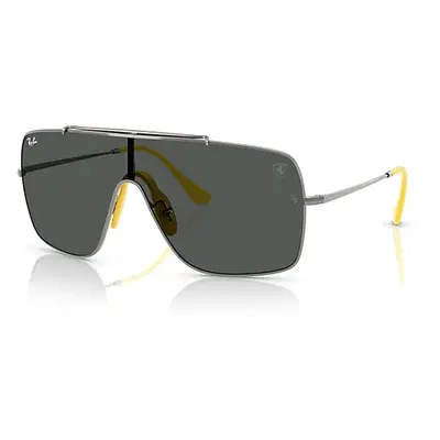 Ray-Ban Sunglasses Unisex Rb3697m Scuderia Ferrari Collection - Gunmetal Frame Grey Lenses 01-35