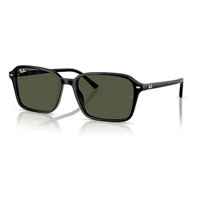 Ray-Ban Sunglasses Unisex Raimond - Black Frame Green Lenses 56-18