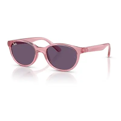 Ray-Ban Sunglasses Children Rb9080s Kids Bio-based - Transparent Pink Frame Violet Lenses 45-16