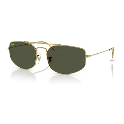 Ray-Ban Sunglasses Unisex Explorer V - Legend Gold Frame Green Lenses 60-17