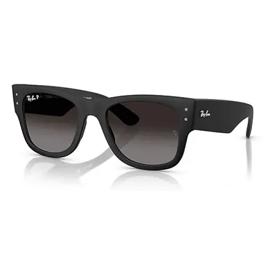 Ray-Ban Sunglasses Unisex Mega Wayfarer Liteforce - Sand Black Frame Grey Lenses Polarized 52-21