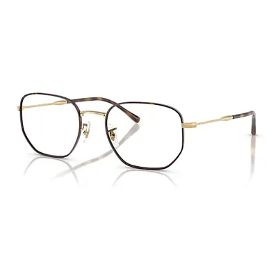 Ray-Ban Eyeglasses Unisex Rb6496 Optics - Arista Frame Clear Lenses Polarized 53-20