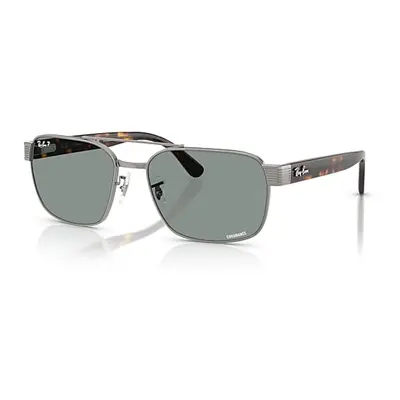 Ray-Ban Sunglasses Unisex Rb3751ch Chromance - Havana Frame Blue Lenses Polarized 58-17