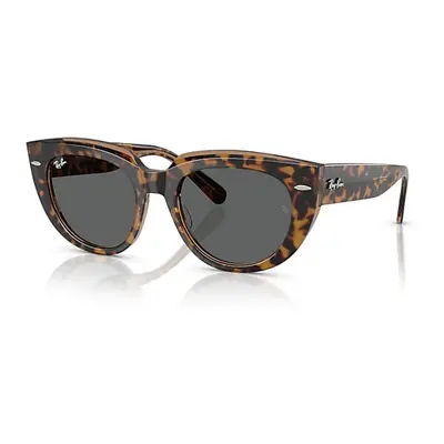 Ray-Ban Sunglasses Woman Doreen - Havana On Transparent Brown Frame Grey Lenses 52-20