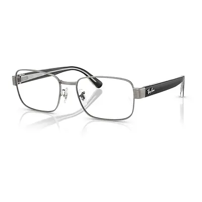 Ray-Ban Eyeglasses Unisex Rb6529 Optics - Black On Transparent Frame Clear Lenses Polarized 54-1