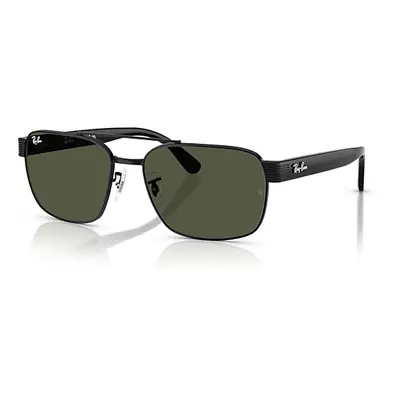 Ray-Ban Sunglasses Unisex Rb3751 - Black Frame Green Lenses 61-17