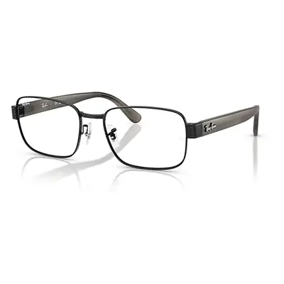 Ray-Ban Eyeglasses Unisex Rb6529 Optics - Havana Grey Frame Clear Lenses Polarized 54-18