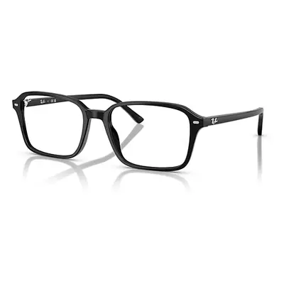 Ray-Ban Eyeglasses Unisex Raimond Optics - Black Frame Clear Lenses Polarized 56-18