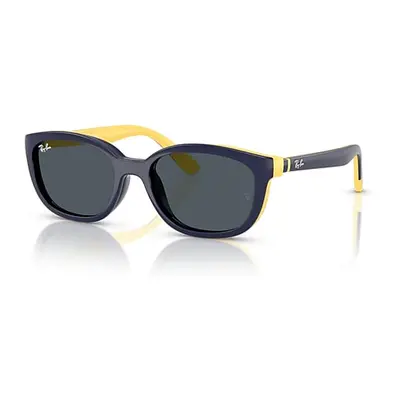 Ray-Ban Clipon Children Rb1632 Clip-on Kids Bio-based - Dark Blue On Rubber Yellow Frame Grey Le