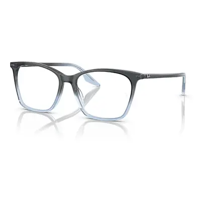 Ray-Ban Eyeglasses Woman Rb5422 Optics - Blue & Light Blue Frame Demo Lens Lenses Polarized 52-1