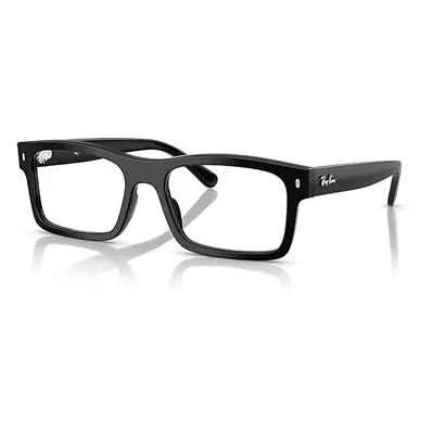 Ray-Ban Eyeglasses Unisex Rb5435 Optics - Black Frame Clear Lenses Polarized 54-19