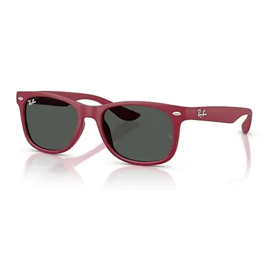 Ray-Ban Sunglasses Children New Wayfarer Kids - Rubber Bordeaux Frame Grey Lenses 47-15